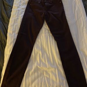 Paige jeans a copperish brown color